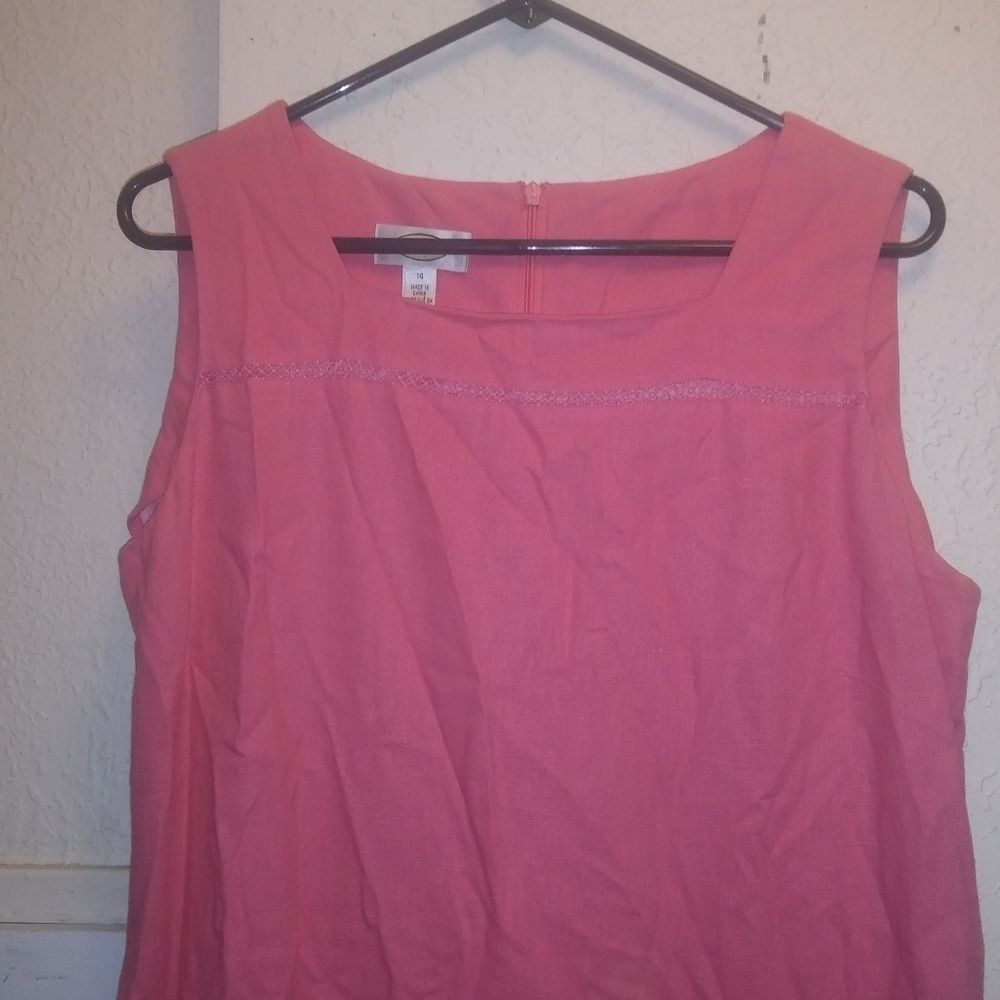 Talbots Sleeveless Dress - Picture 2 of 6